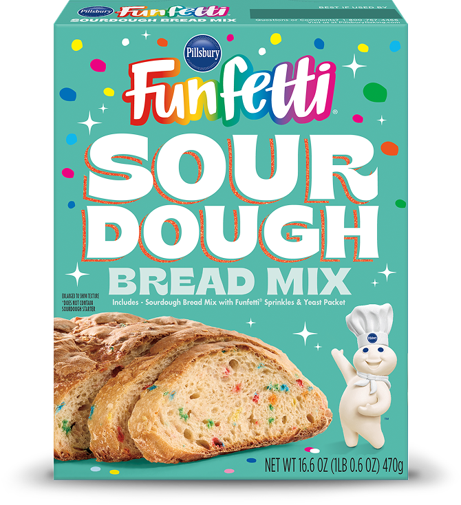 Funfetti Sourdough Bread Mix