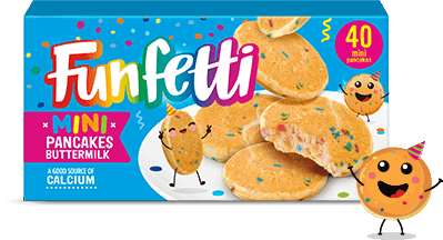 Funfetti Mini Pancakes